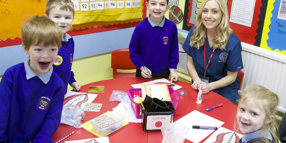School visit by Finkle Hill gets tops marks!